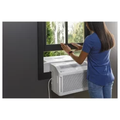 GE Profile ClearView 6,100 BTU Wi-Fi Connected Window Air Conditioner for 250 Sq. Ft.