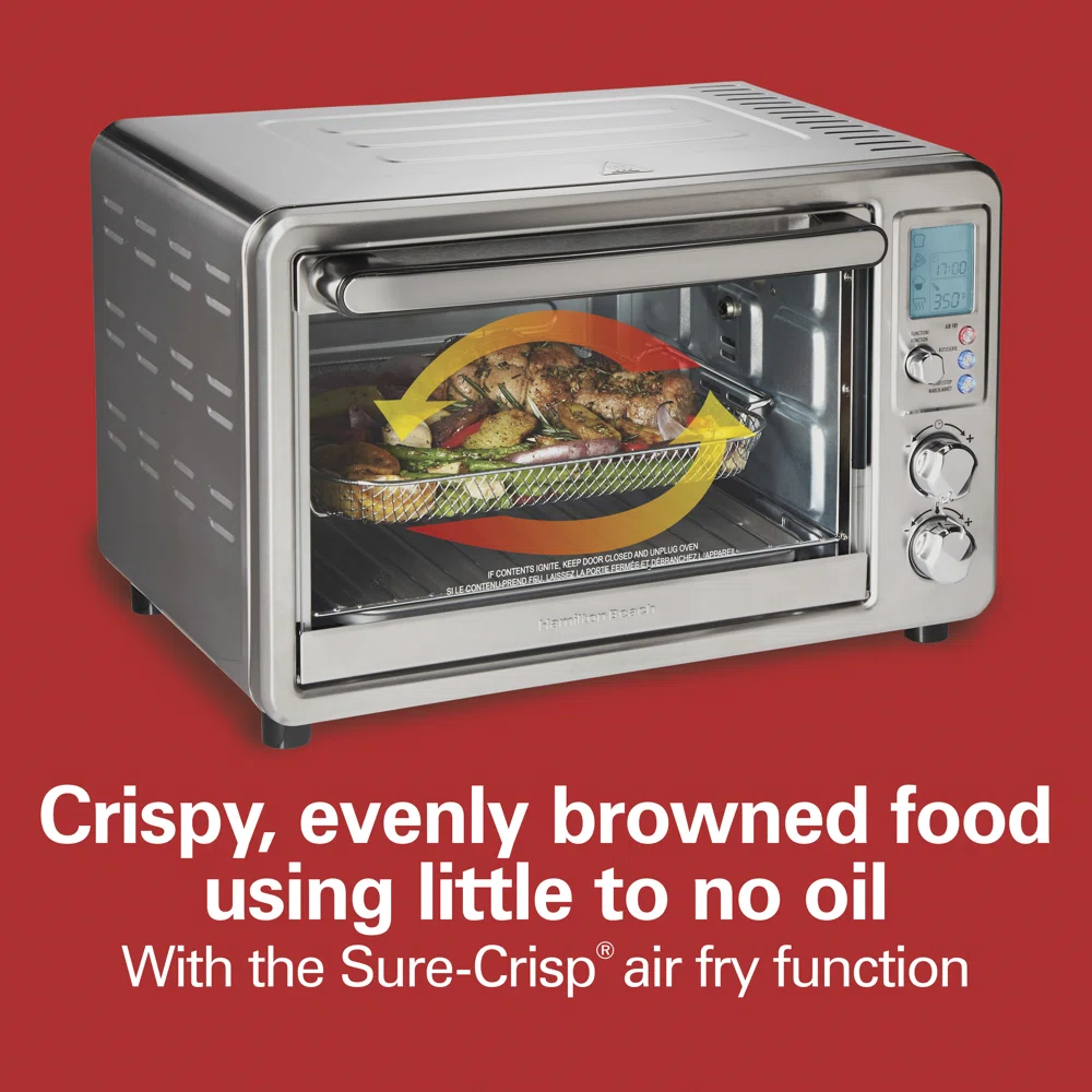 Hamilton Beach Sure-Crisp Air Fryer Toaster Oven