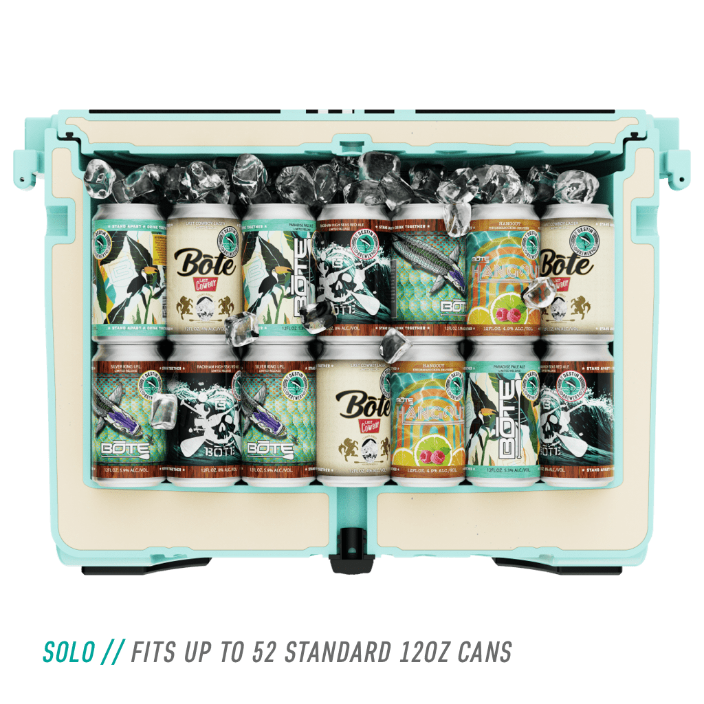 BOTE KULA 10 MAGNEPOD Cooler Yellow