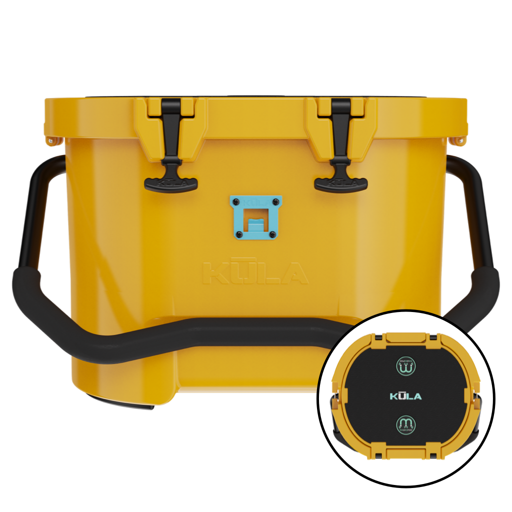 BOTE KULA 10 MAGNEPOD Cooler Yellow