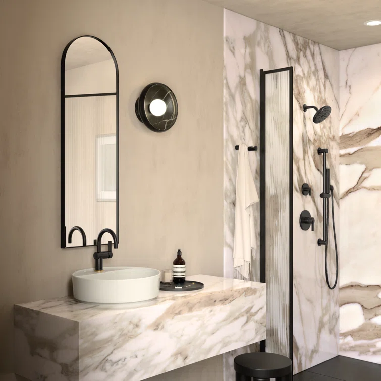 Moen T2262EPBL Moen Cia Posi-Temp Eco-Performance Shower Only Faucet Trim Kit, Valve Required