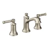 Moen T6805BN Moen Dartmoor Two-Handle Widespread Bathroom Faucet Trim Kit, Valve Required