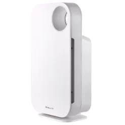 OVAL AIR 3-Stage H13 True HEPA 5-in-1 Air Purifier reduces Allergies, Asthma, Pets, Odor, Smoke, White