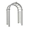 Vita Classic 5-ft W x 7.84-ft H Arched White PVC Garden Arbor