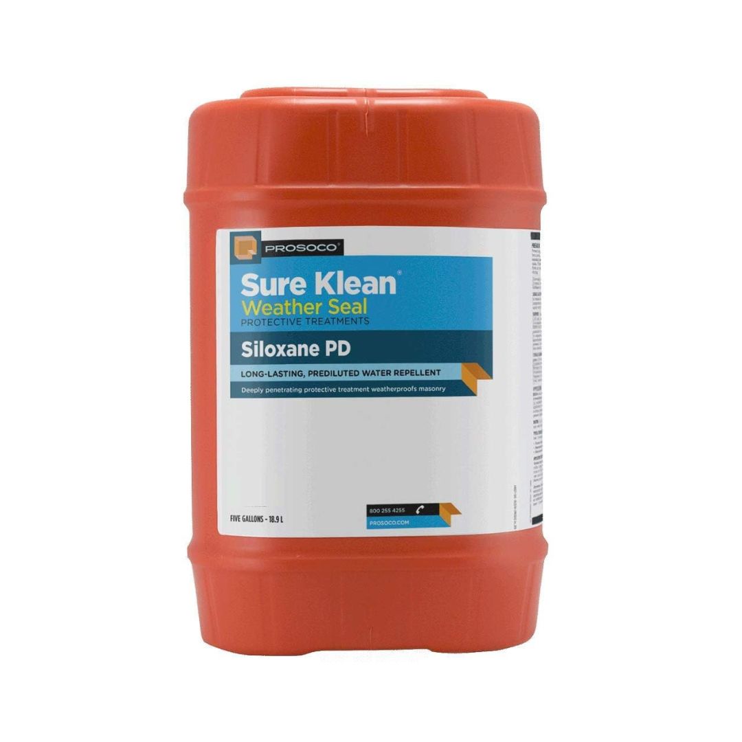 PROSOCO Sure Klean Weather Seal Siloxane PD - Great Water-Based Brick Sealer - (5-Gallon Container)