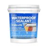 Wadities Wall Bathroom Roof Water-Based Waterproof Coating, Liquid Waterproof Sealant Clear - 5 Gallon