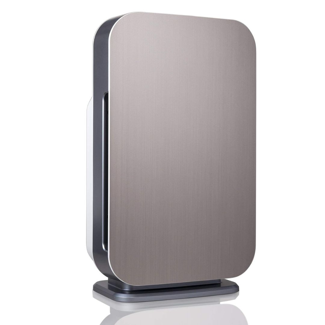 Alen Air Purifier BreatheSmart Flex HEPA with Pure Filter | 1400 Sq. Ft | Perfect for Bedrooms & Home Offices - Brushed Stainless