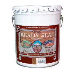 Ready Seal 525 Exterior Stain and Sealer for Wood, 5-Gallon, Dark Walnut