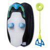 ZUP You Got This 260 Board and Handle Combo with EVA Foam Padding, All-in-One Kneeboard, Wakeboard, 51.7" x 23.8" x 4.6"