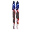 O'Brien Celebrity 68" Combo Waterskis – Versatile Water Skis for All Skill Levels with Adjustable X-7 Bindings & Durable Construction