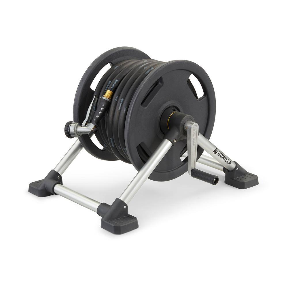 Gorilla 150 ft. Aluminum Zero Rust Hose Reel