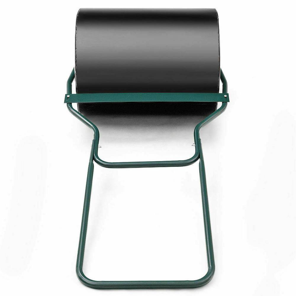 ANGELES HOME 20 in. W x 50 in. L Water and Sand Filled Steel Lawn Roller