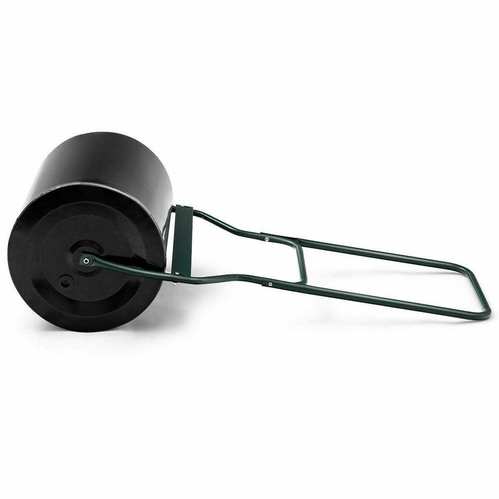 ANGELES HOME 20 in. W x 50 in. L Water and Sand Filled Steel Lawn Roller