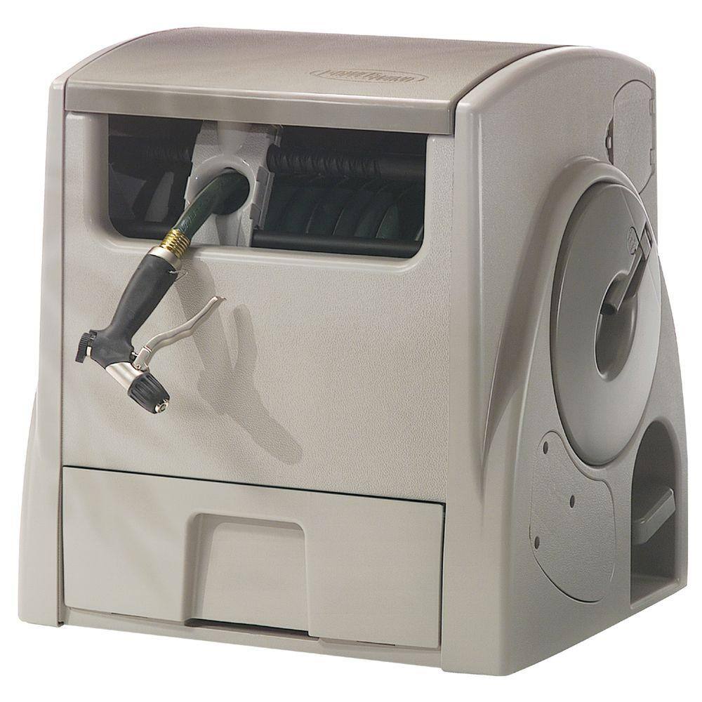 Suncast CPLPW100 100 ft. Powerwind Automatic Rewind Hose Reel