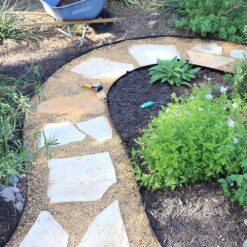 Colmet 8 ft. x 4 in. 14-Gauge Black Steel Landscape Edging (5-Pack)