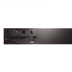 Colmet 8 ft. x 4 in. 14-Gauge Black Steel Landscape Edging (5-Pack)