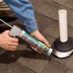 DAP 10.1 oz. Black Waterproof Roof Sealant (12-Pack)