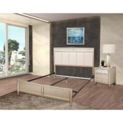 Hollywood Bed Frame Black Adjustable Bedframe Headboard Footboard Hook on Bed Rails