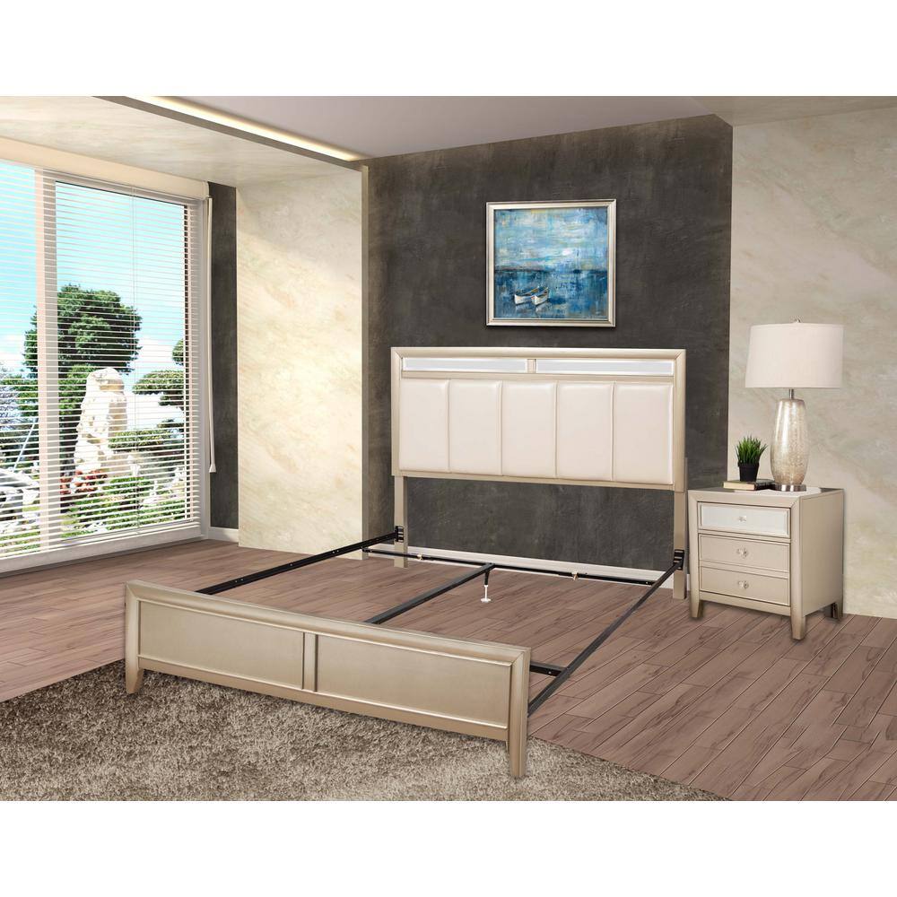 Hollywood Bed Frame Black Adjustable Bedframe Headboard Footboard Hook on Bed Rails