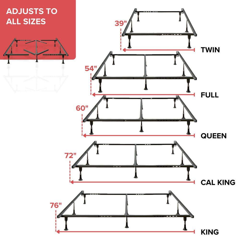 Hollywood Bed Frame Adjustable Metal Bed Frame