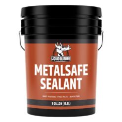 Liquid Rubber MetalSafe Sealant, 640 oz. 1 Gal. Black