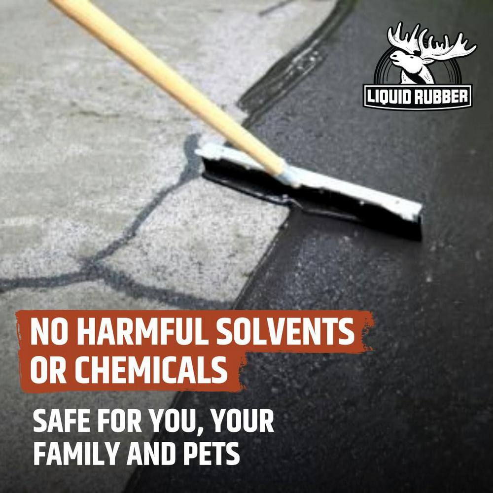 LIQUID RUBBER Driveway Restore 5 Gal. Black Asphalt Sealer