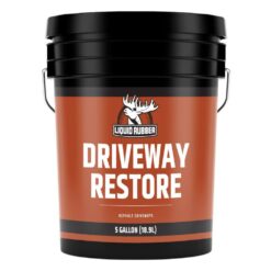 LIQUID RUBBER Driveway Restore 5 Gal. Black Asphalt Sealer