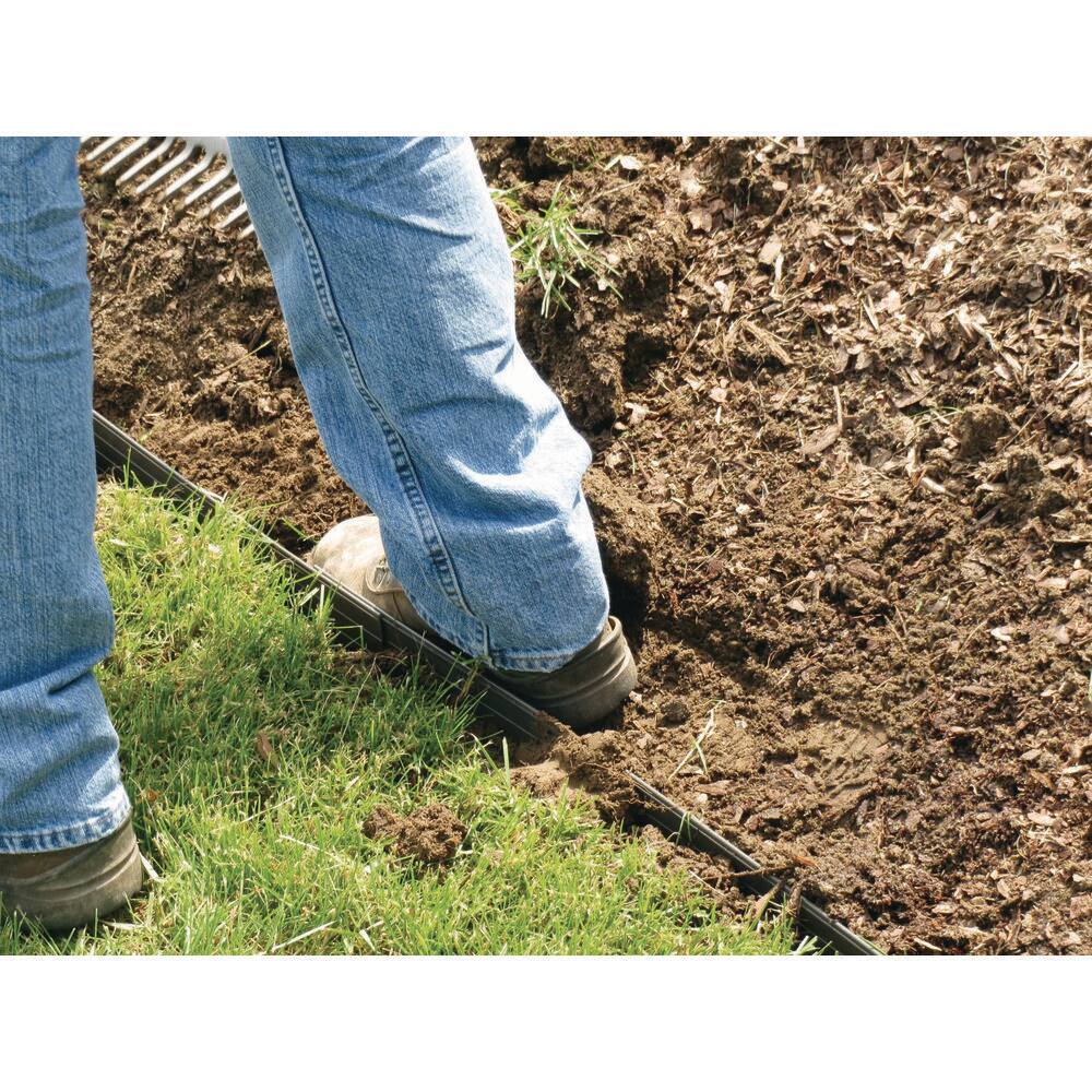 ProFlex 48 ft. x 0.18 in. x 4 in. Black Aluminum Edging Kit