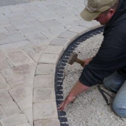 ProFlex 48 ft. Paver Edging Project Kit in Black