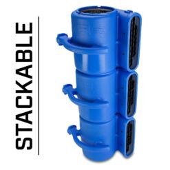 B-Air 1/4 HP Air Mover Blower Fan for Water Damage Restoration Carpet Dryer Floor Home and Plumbing Use in Blue