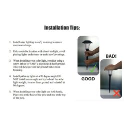 Hampton Bay Parkwood 14 Lumen Bronze 2-Tone Finish LED Weather Resistant Outdoor Solar Path Light with Glass Lens (12-Pack)
