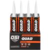 OSI QUAD Advanced 10 fl. oz. Brown #223 Exterior, Window, Door, and Siding Caulk Sealant (12-pack)