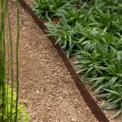 Colmet 8 ft. x 4 in. 14-Gauge Brown Steel Landscape Edging (5-Pack)