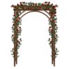 Karl home 85 in. x 63 in. Granden Wooden Arbor