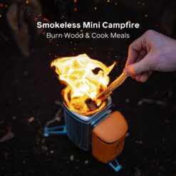 BioLite CampStove 2+ Compact, Smokeless Wood-Burning Camp Stove