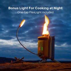BioLite CampStove Complete Cook Kit Portable Wood Cooking System