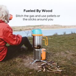 BioLite CampStove Complete Cook Kit Portable Wood Cooking System