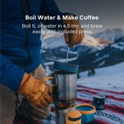 BioLite CampStove Complete Cook Kit Portable Wood Cooking System
