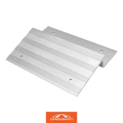 CargoSmart 12 in. Aluminum Truck Loading Ramp Plate Kit (Includes 2 Ramp Plates)