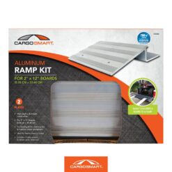 CargoSmart 12 in. Aluminum Truck Loading Ramp Plate Kit (Includes 2 Ramp Plates)