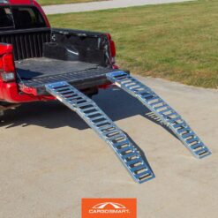 CargoSmart 9 in. W x 72 in. L 500 lb. Capacity Steel Tri-Fold Truck Loading Ramp (Includes 1 Ramp)