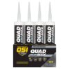 OSI QUAD Max 9.5 fl. oz. Clear #000 Exterior, Window, Door, and Siding Caulk Sealant (12-pack)