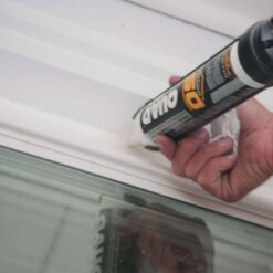 OSI QUAD Max 9.5 fl. oz. Clear #000 Exterior, Window, Door, and Siding Caulk Sealant (12-pack)