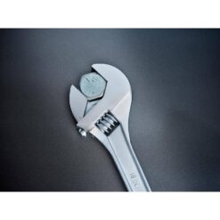 Crescent 6 in., 8 in., 10 in., 12 in., and 15 in. Chrome Adjustable Wrench Set (5-Piece)