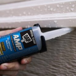 DAP AMP Advanced Modified 9 oz. Crystal Clear Polymer All Weather Window, Door and Siding Sealant (12-Pack)