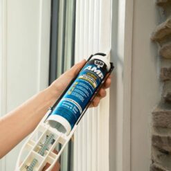DAP AMP Advanced Modified 9 oz. Crystal Clear Polymer All Weather Window, Door and Siding Sealant (12-Pack)