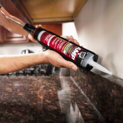 DAP AMP Advanced Modified 9 oz. Crystal Clear Polymer Kitchen and Bathroom Sealant (12-Pack)