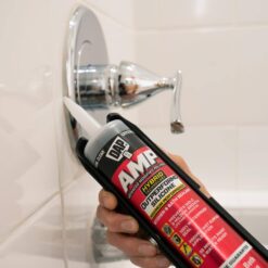 DAP AMP Advanced Modified 9 oz. Crystal Clear Polymer Kitchen and Bathroom Sealant (12-Pack)