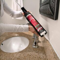 DAP AMP Advanced Modified 9 oz. Crystal Clear Polymer Kitchen and Bathroom Sealant (12-Pack)
