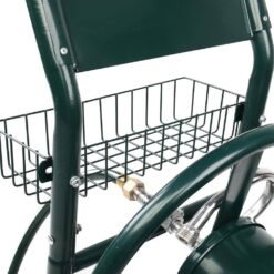 Karl home Iron 4-Wheel Hose Reel Truck